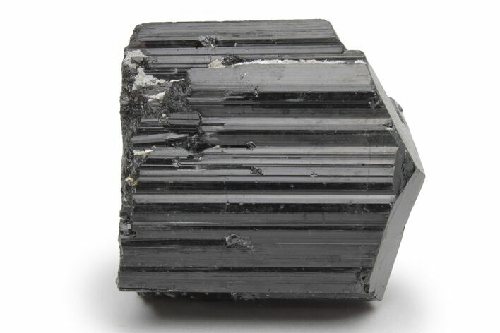 Terminated Black Tourmaline (Schorl) Crystal - Madagascar #217287